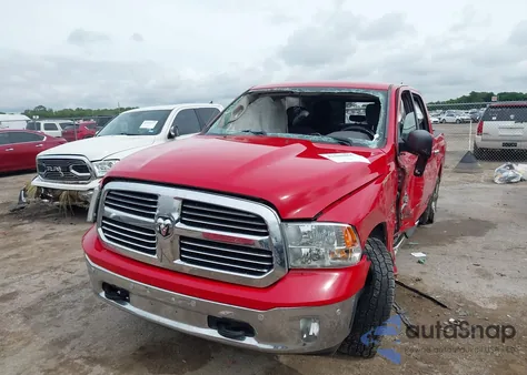 2015 Ram 1500 Lone Star из США, поврежденный, VIN 1C6RR7LM4FS718403